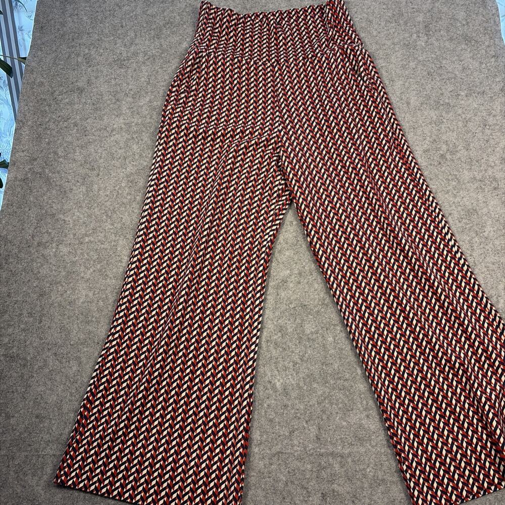 Cabi Slip On Wide Leg Cropped Pants Size S